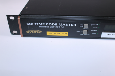 EVERTZ 8010TM SDI Time Code Reader Generator Character
