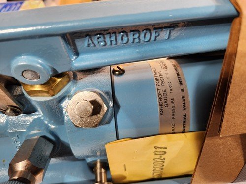 ASHCROFT 1305D 1305 D DEADWEIGHT TESTER new boxed
