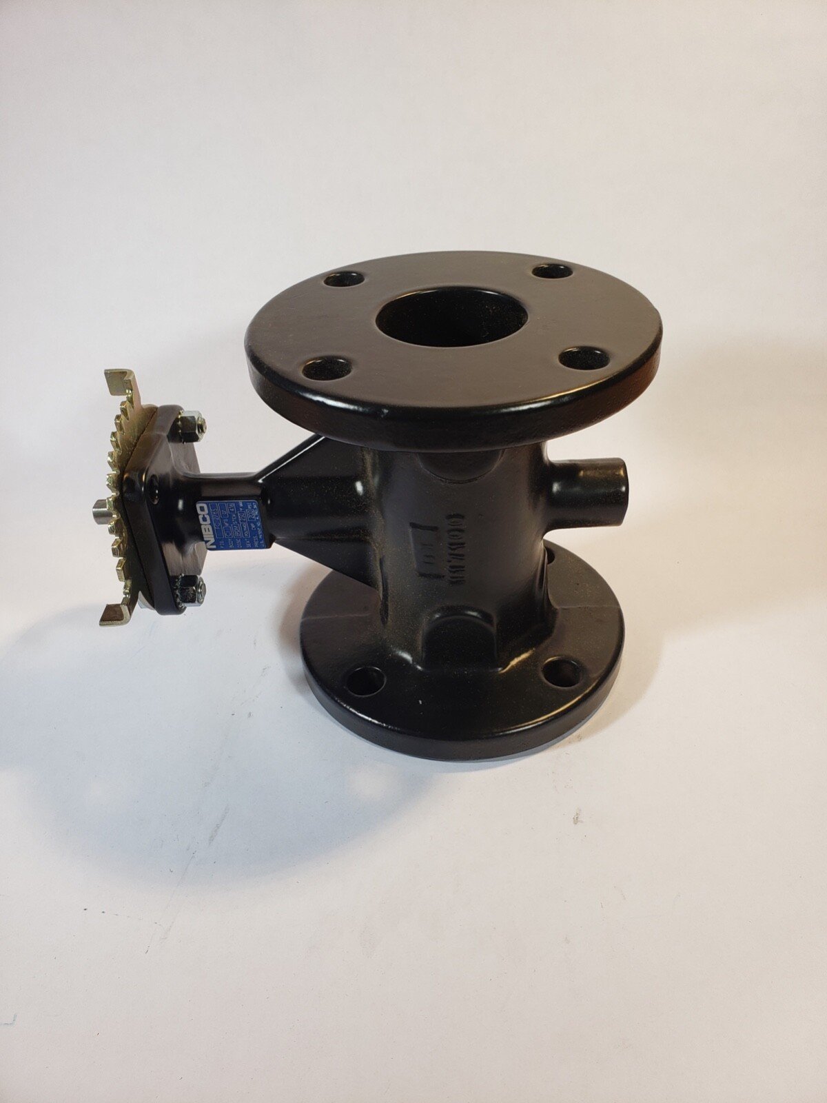 NIBCO FC 2765 2 1/2" FLANGED BUTTERFLY VALVE CAST IRON 200PSI NEW