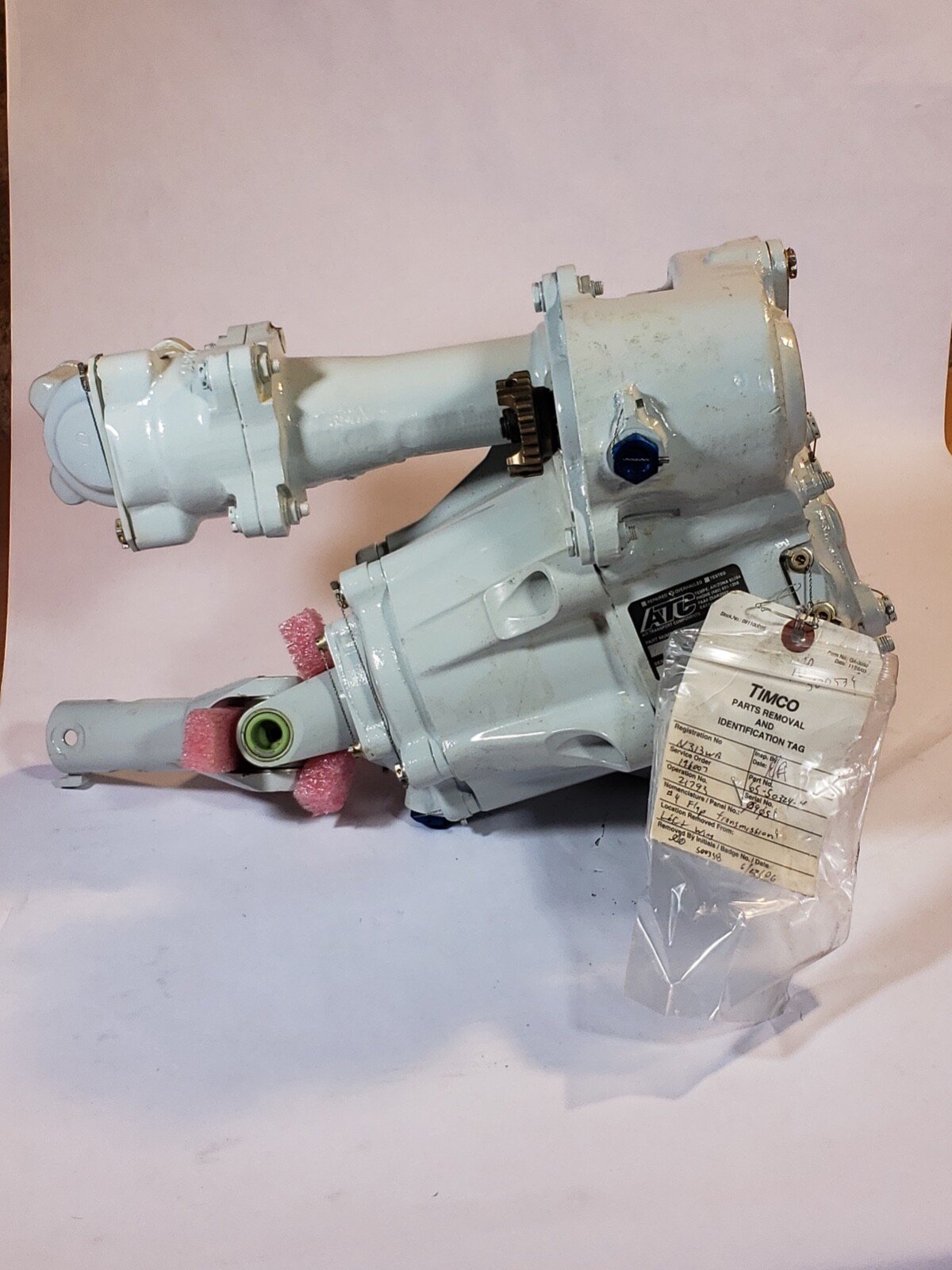 Boeing ATC 65-50254-4 FLAP Transmission Assembly Aircraft overhauled in 2006