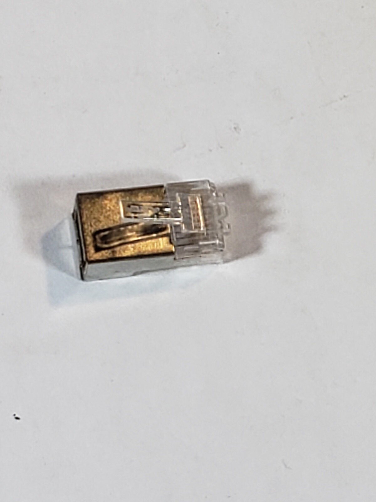 100X mj plug 8P RND SLD SHLD 242GAWG tyco electronics modular telephone plug