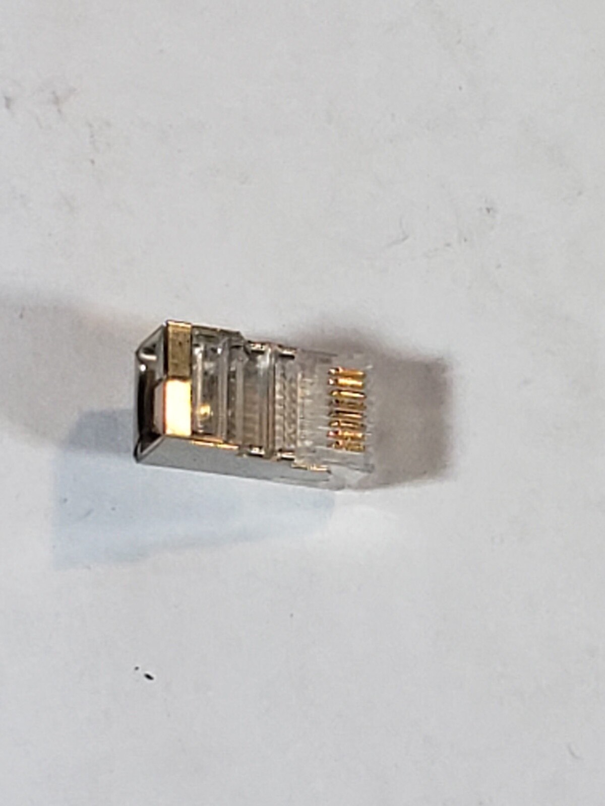100X mj plug 8P RND SLD SHLD 242GAWG tyco electronics modular telephone plug