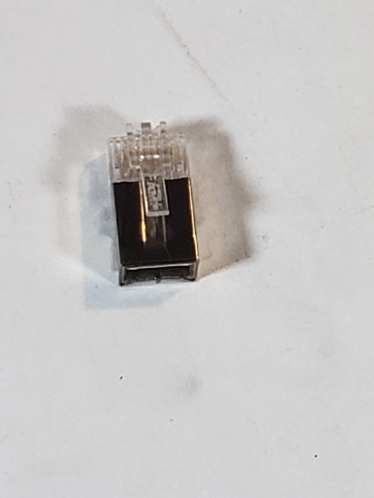 100X mj plug 8P RND SLD SHLD 242GAWG tyco electronics modular telephone plug