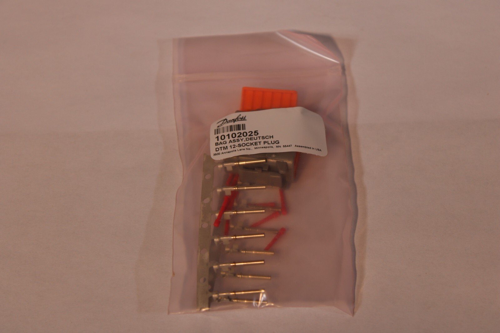 Danfoss 10102025 Deutsch DTM06 STM G 20 connector set 12 pin NEW BOXED 12D