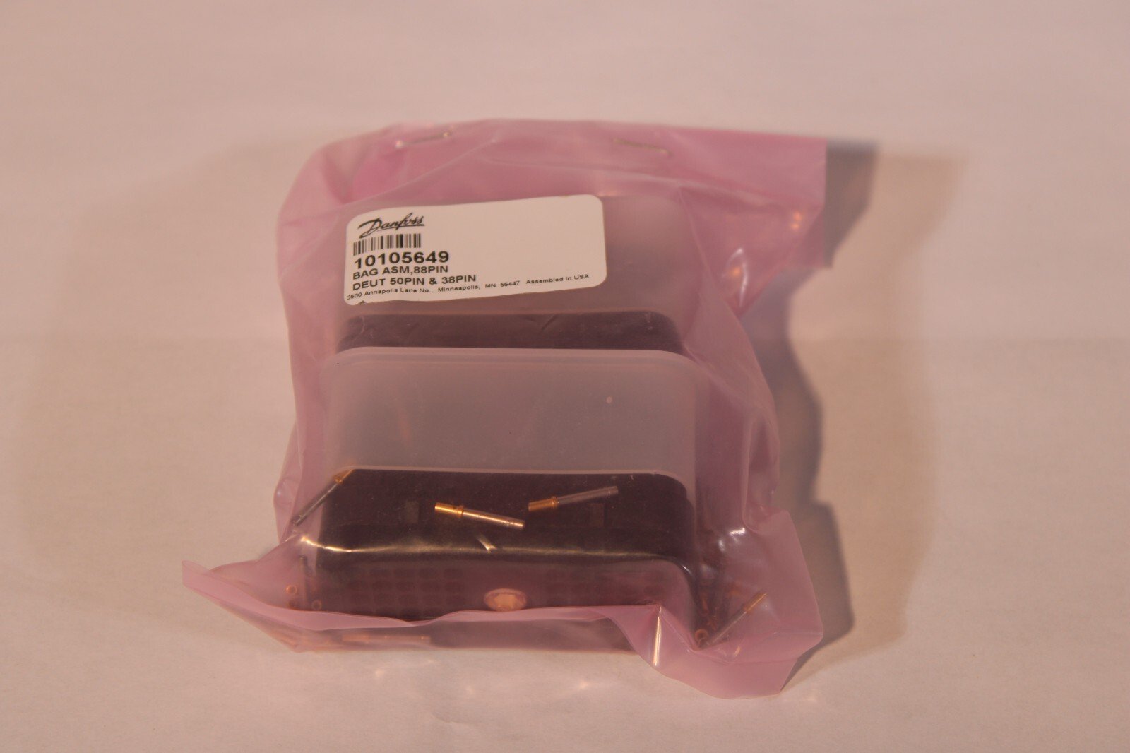 Danfoss 10105649 BAG ASM, 88PIN, DEUT 50PIN + 38PIN WPINS NEW BOXED 10C