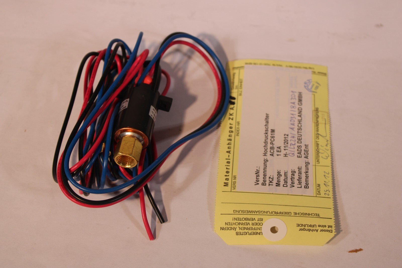 Patronendruckschalter ACB-PC61M 28/21bar Danfoss NEW BOXED 10C