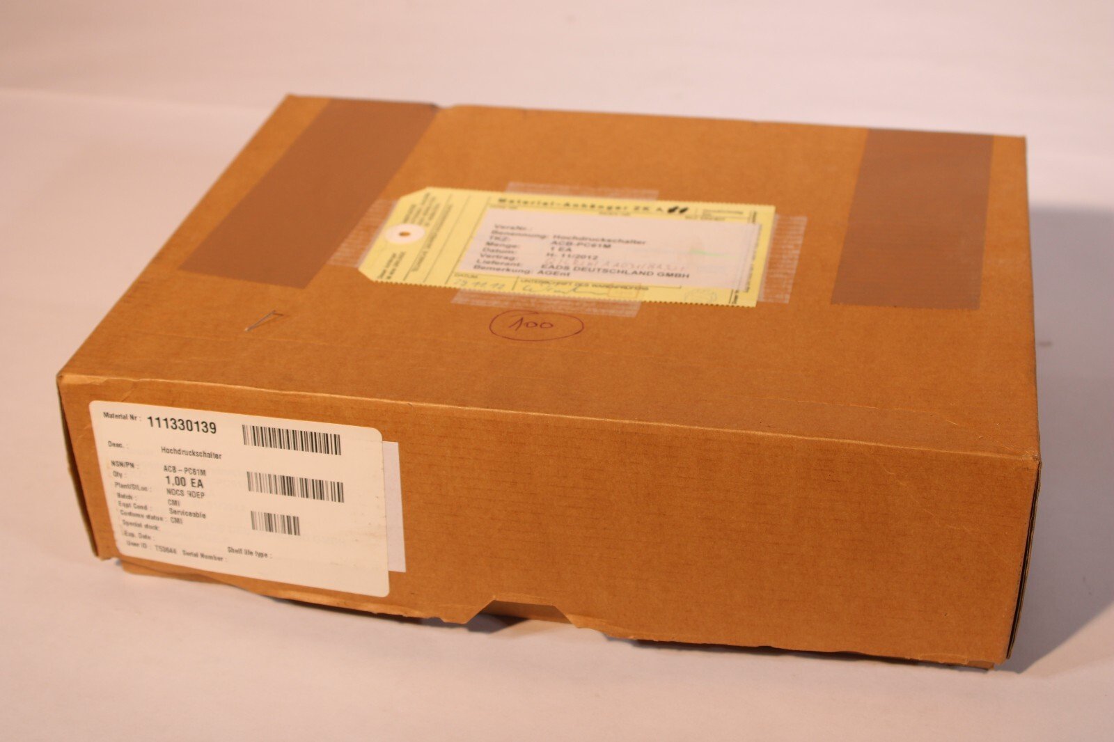 Patronendruckschalter ACB-PC61M 28/21bar Danfoss NEW BOXED 10C