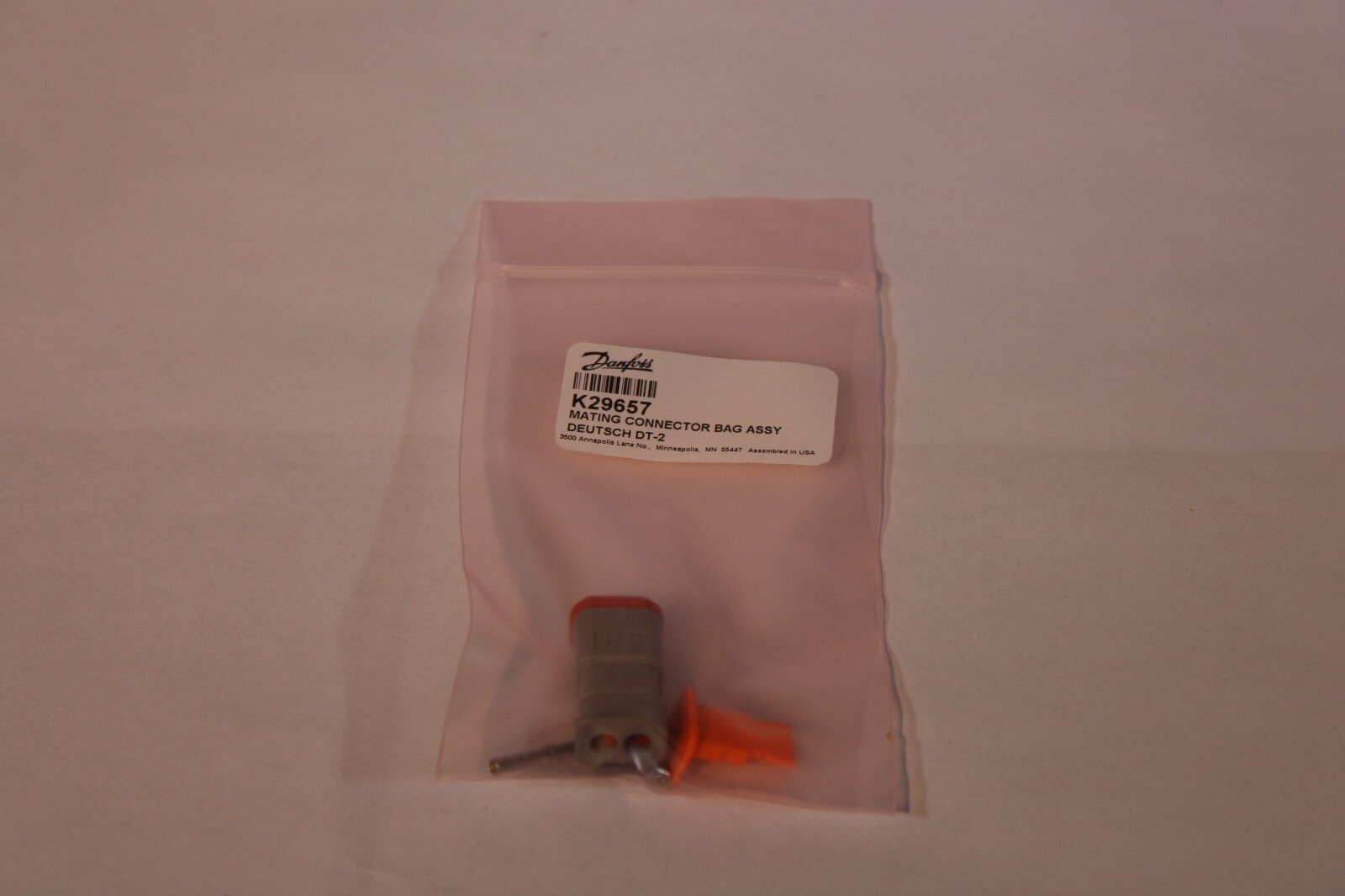 Danfoss K29657 MATING CONNECTOR BAG ASSY, DEUTSCH DT-2 NEW BOXED 11C