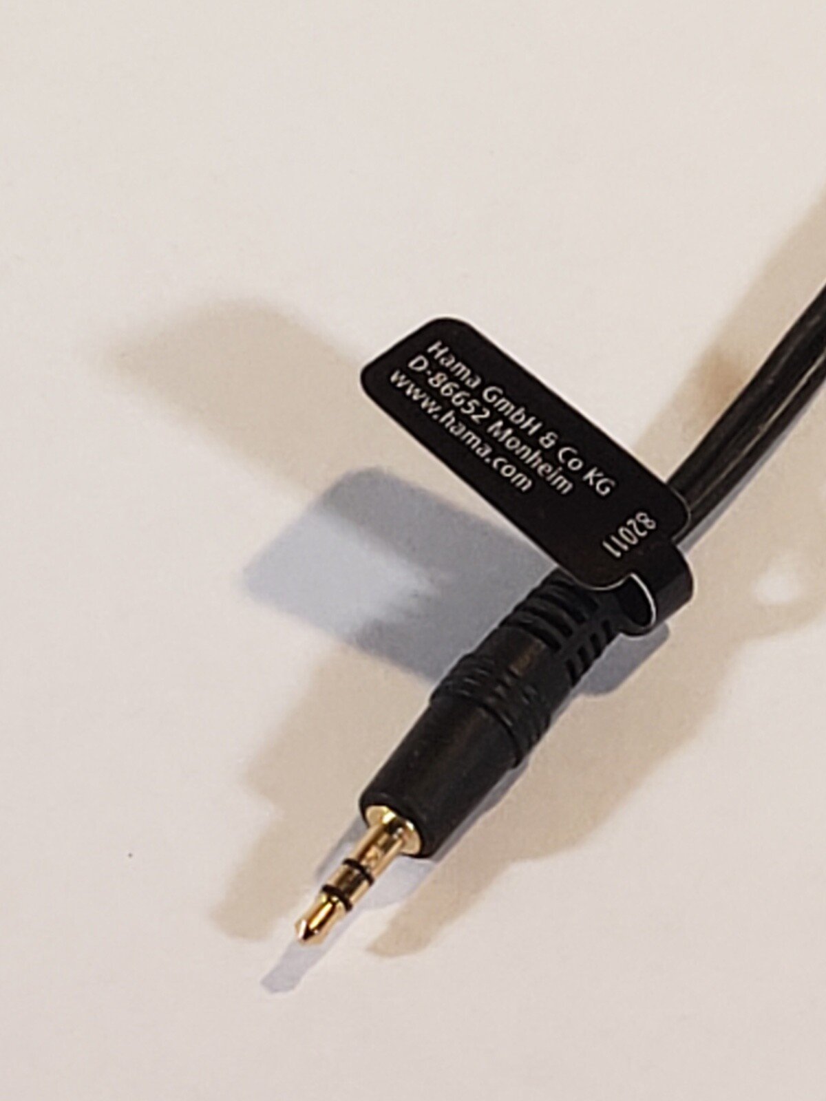 5X Stereo Audio Cable JACK 3.5mm Male to 2x RCA Female HAMA GOOD QUALITY NEW