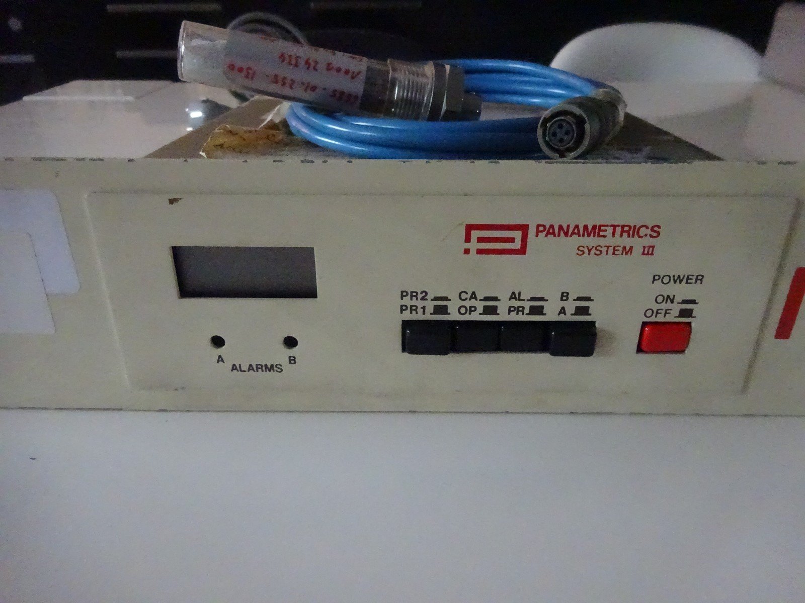 panametrics system 3 III + 1x M probe cables GE Sensing Moisture Monitor n°9