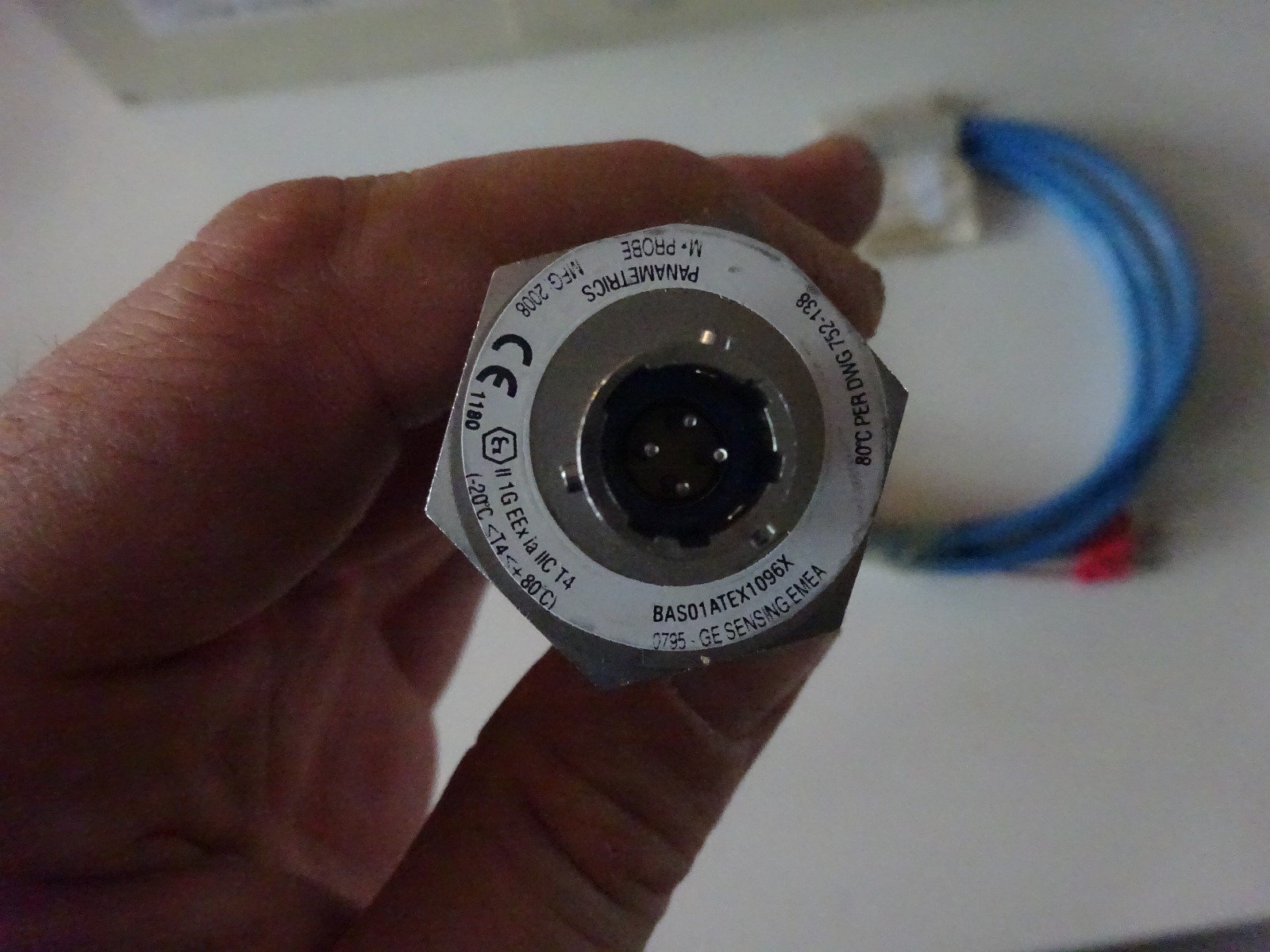 panametrics system 3 III + 1x M probe cables GE Sensing Moisture Monitor n°9