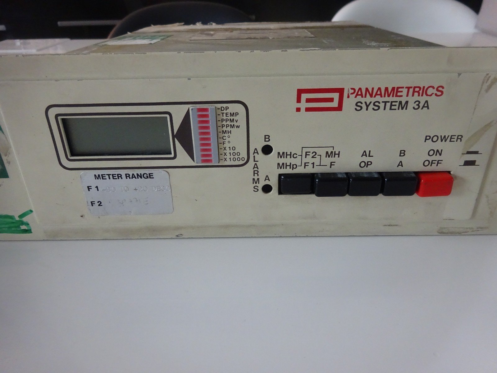 panametrics system 3 III + 1x M probe cables GE Sensing Moisture Monitor n°8