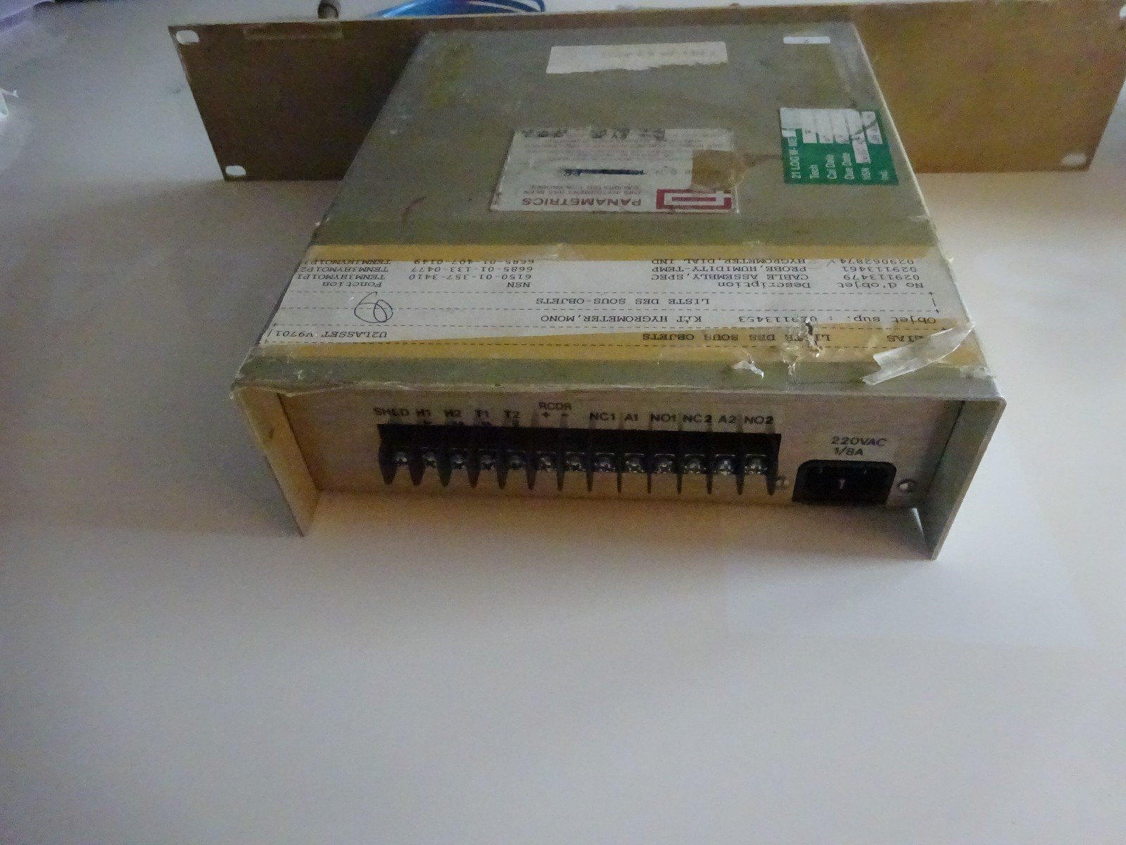 panametrics system 3 III + 1x M probe cables GE Sensing Moisture Monitor n°8