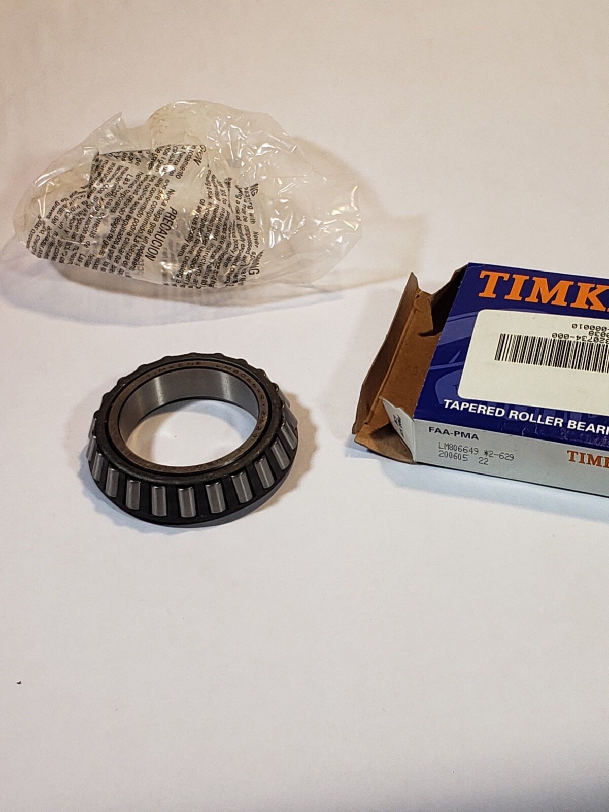 Tapered Roller Bearing Single cone Roulement timken LM806649 2*6*29 FAA PMA 11D