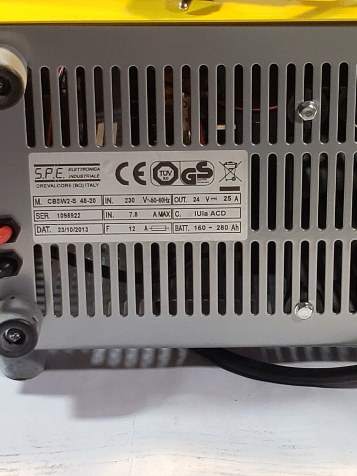 LAVOR Power Chargeur 180W up to 1050W Voltage 12V 24V 36V and 48V 11E cbsw1-5