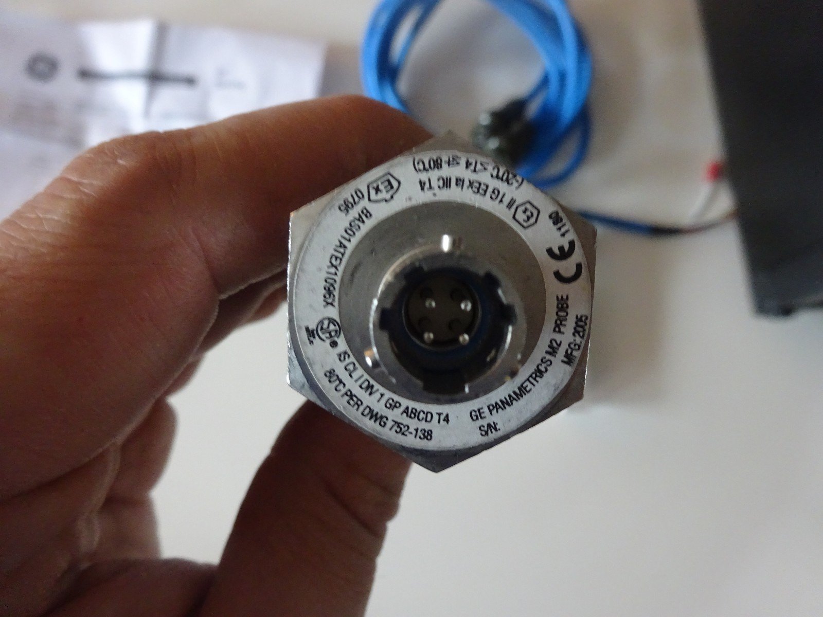 Moisture Monitor panametrics Series 3 MMS3 + 2x M Probe + cables n°4