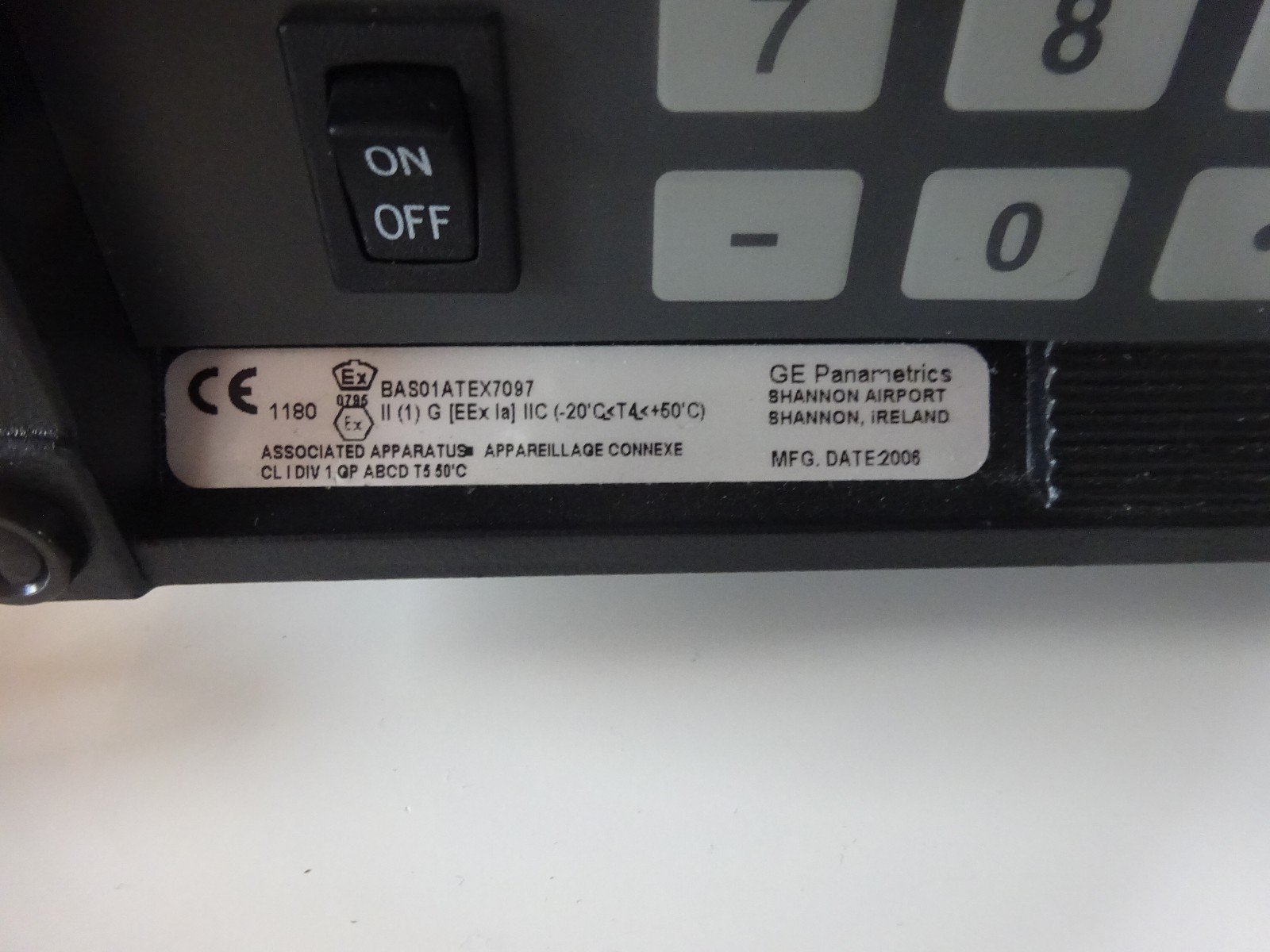 Moisture Monitor panametrics Series 3 MMS3 + 1x M Probe + cables n°5