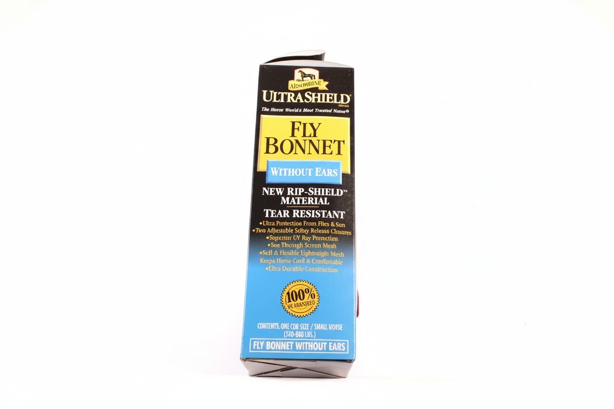 12X Absorbine Ultrashield Fly Bonnet Horse Fly Protection R315934