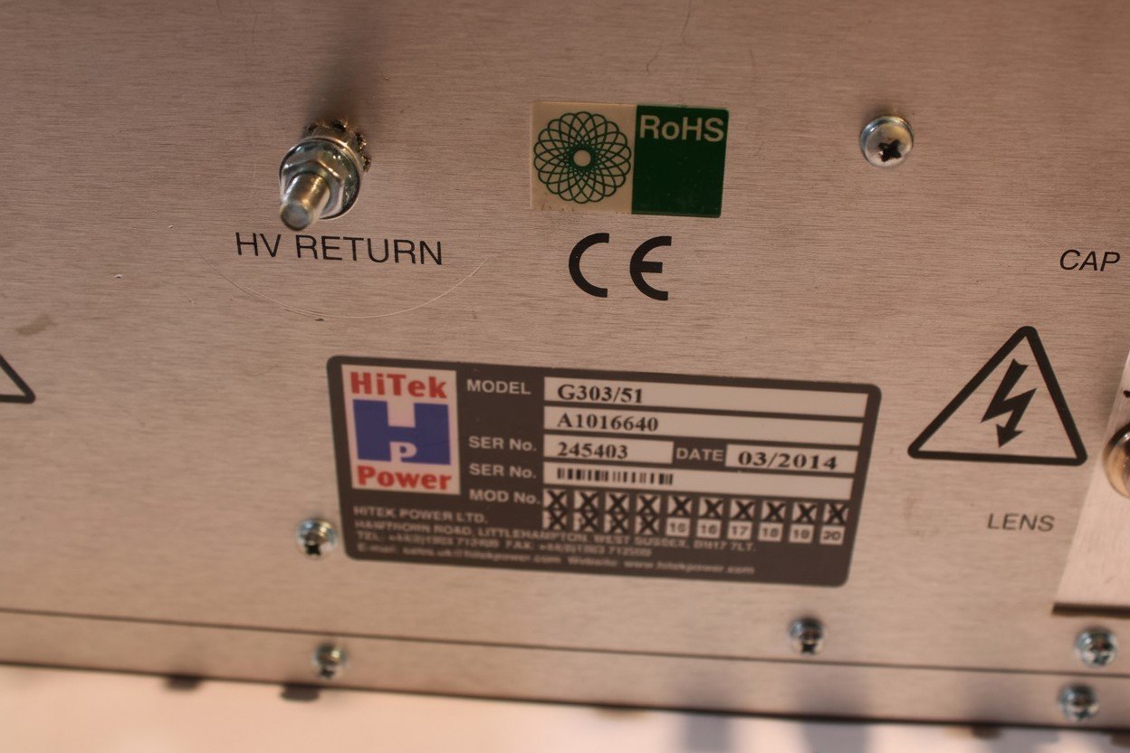 HITEK hitek--g303/51 High Voltage Power Supply G303/51 35kV Electron Gun