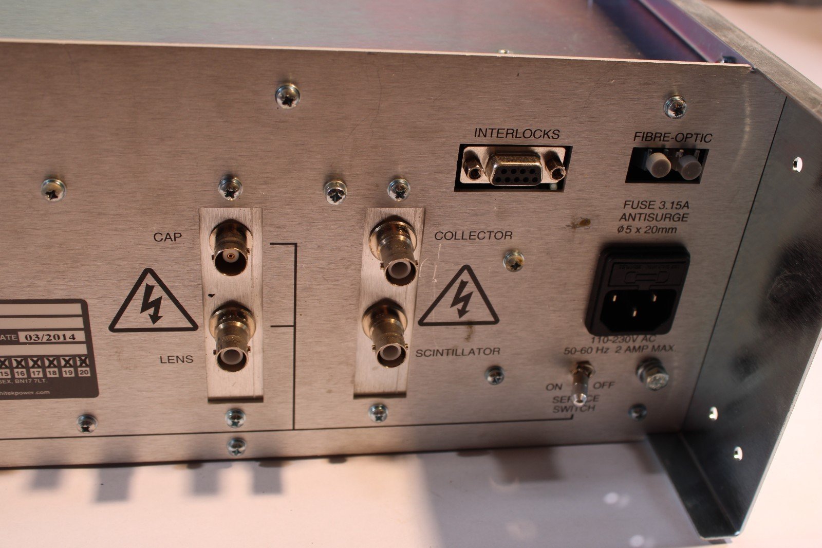 HITEK hitek--g303/51 High Voltage Power Supply G303/51 35kV Electron Gun