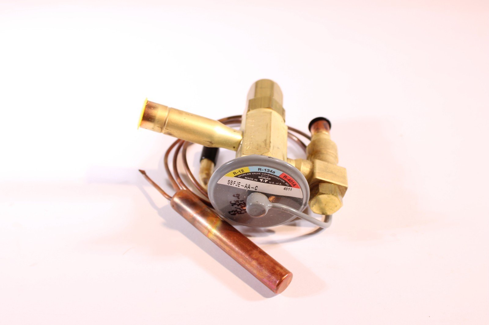 SPORTLAN SBFJE-AA-C Expansion Valve Exhaust Valve 1/4 inch ODF MPN SBFJE-AA-C