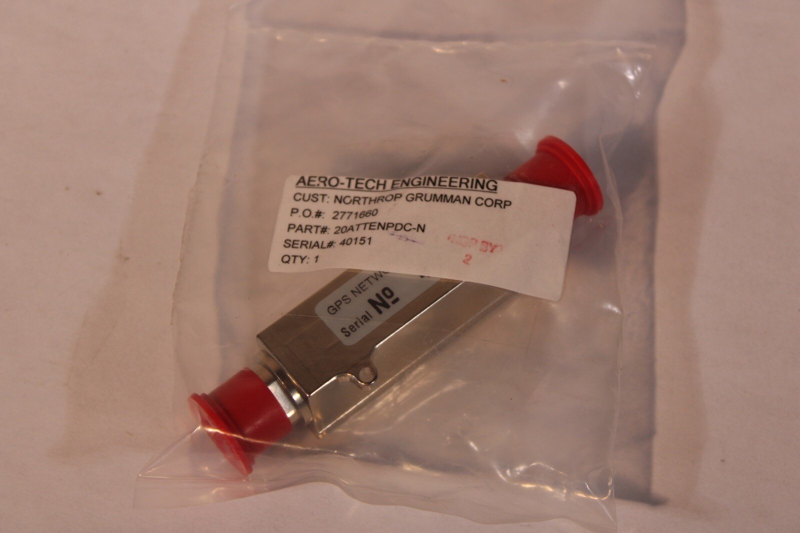 ANTENNA GPS AMPLIFIER 20DB GPS NETWORKING INC 20ATTENPDC-N 11E
