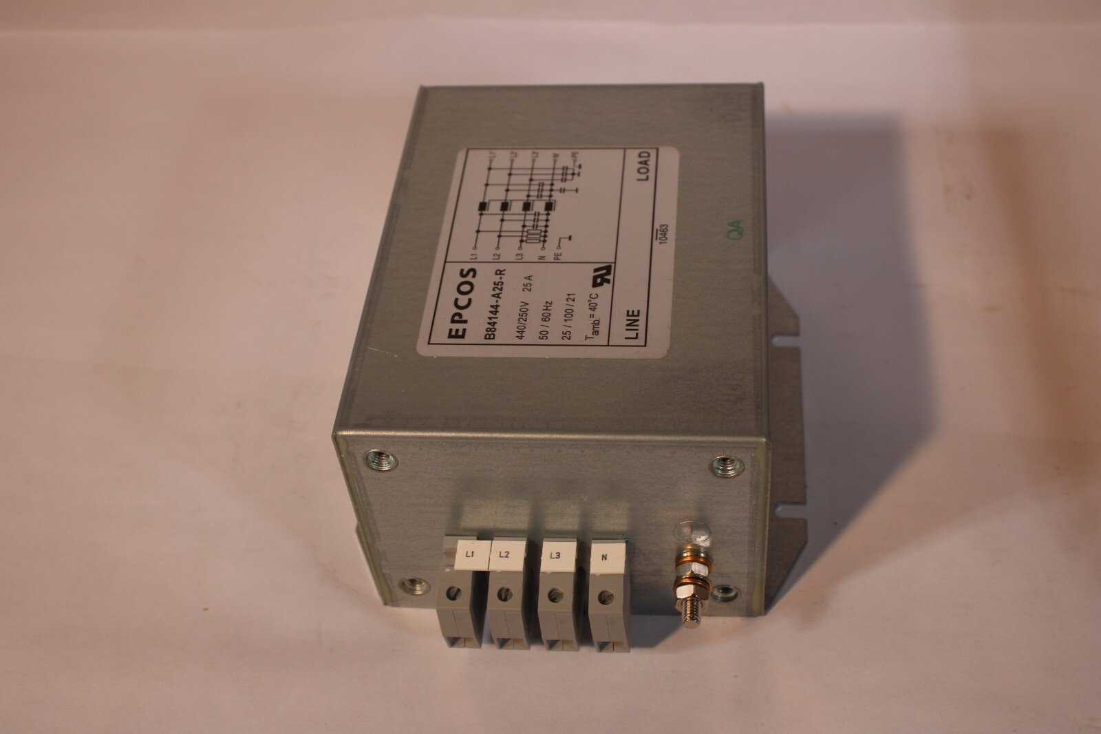 EPCOS B84144-A25R Filtre Antiparasite 20A 250V NEW BOXED 11G
