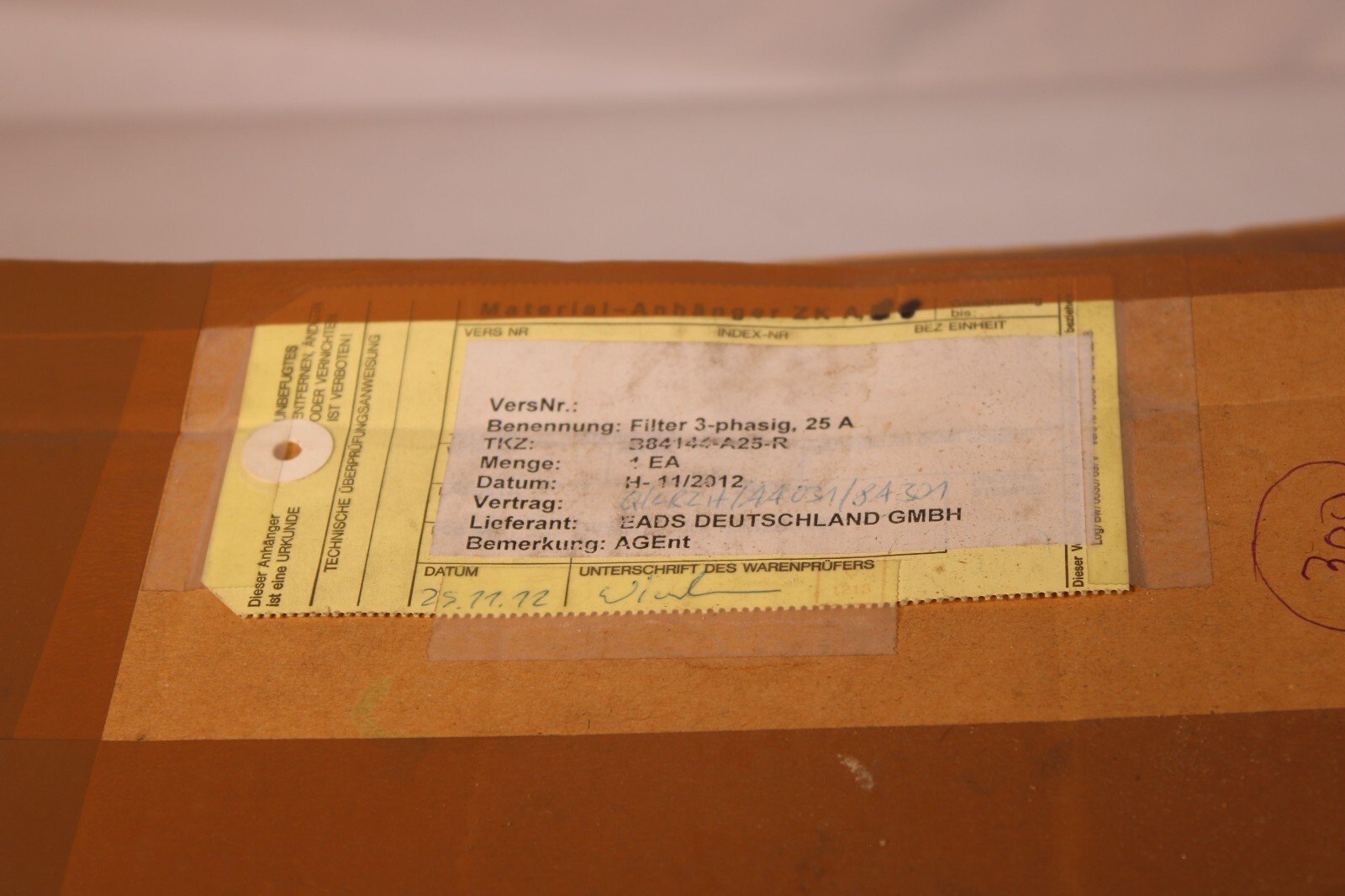 EPCOS B84144-A25R Filtre Antiparasite 20A 250V NEW BOXED 11G