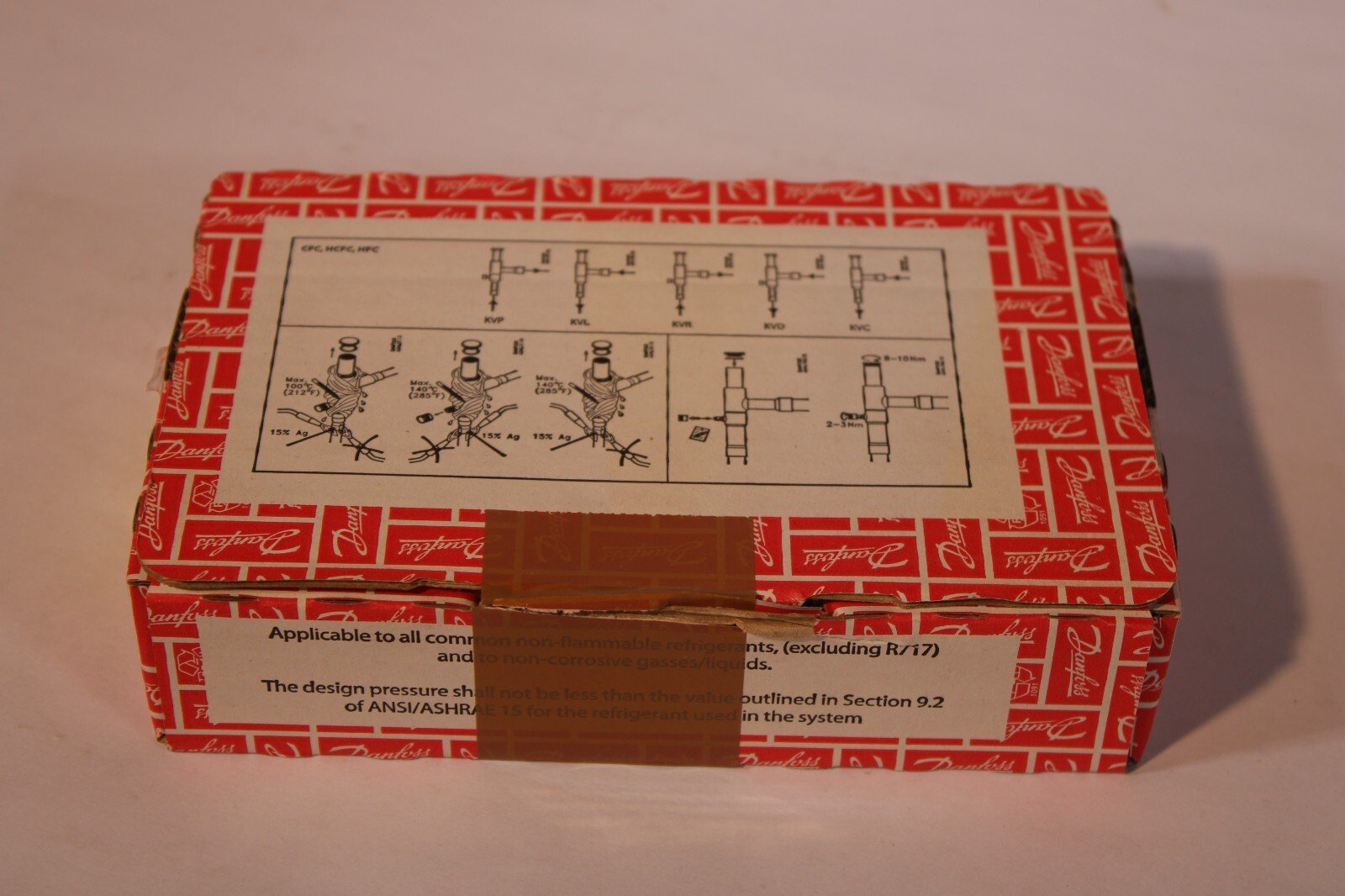 Danfoss Energy Regulator Hot Gas Bypass KVC12 034L0146 Welding 12mm NEW 10B