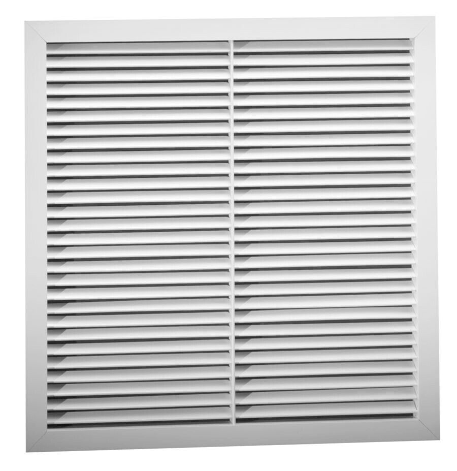 5X Hart Cooley 045520 22x22 RHF45T White Aluminum Return Air Grille 45° DEFLECT