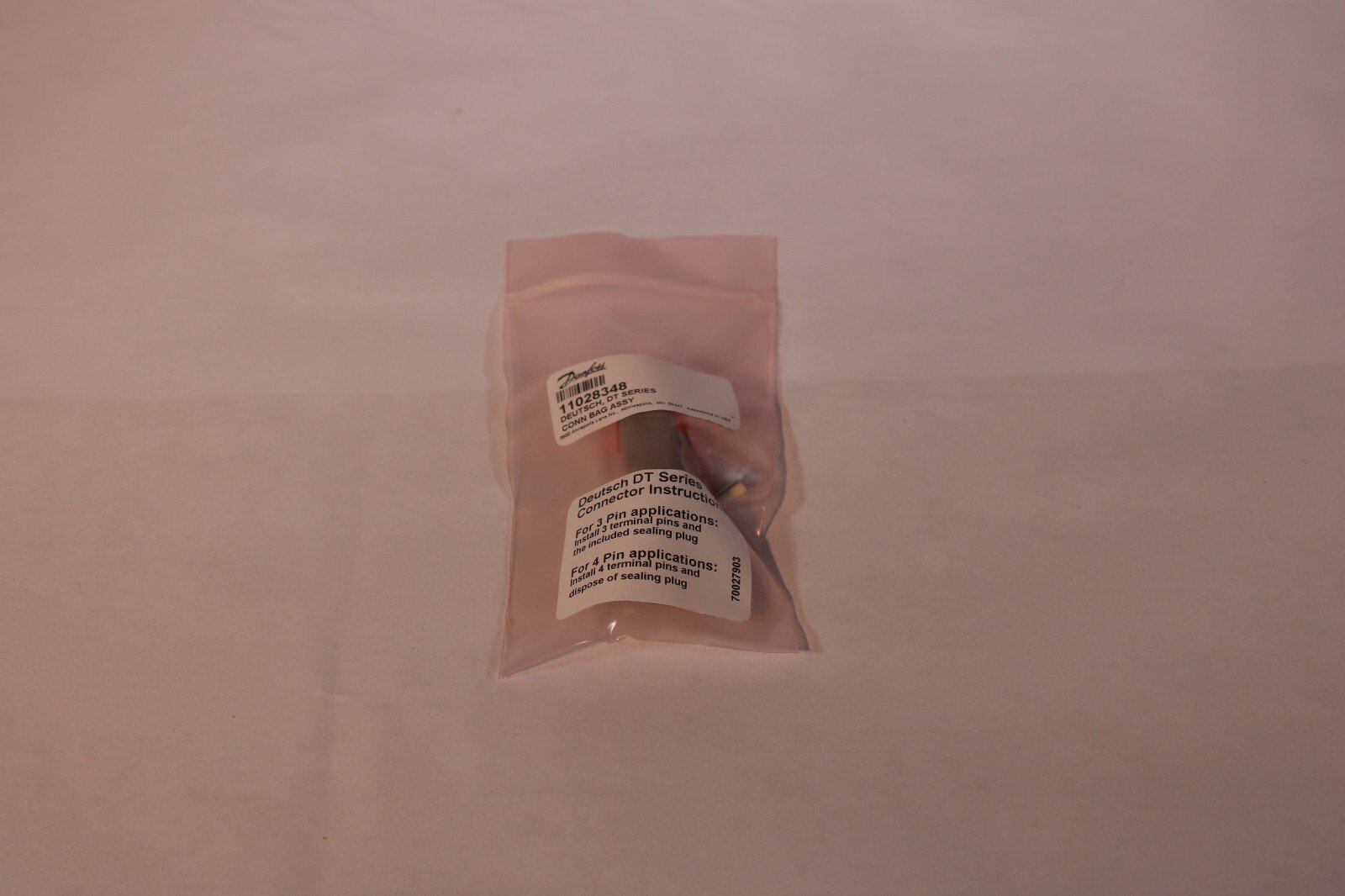 Danfoss 11028348 BAG ASSY,DEUTSCH,DT06-4S-E003,SOL,G,20 5E