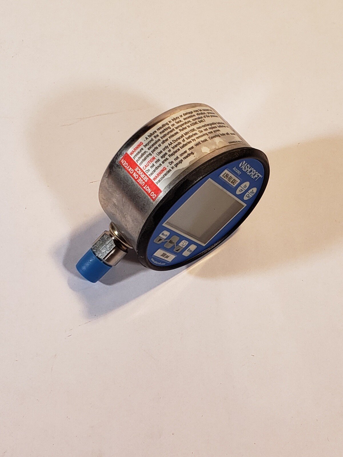 Ashcroft digital industrial gauge 300 ps 302074 SD XBLCYLM new Without accu