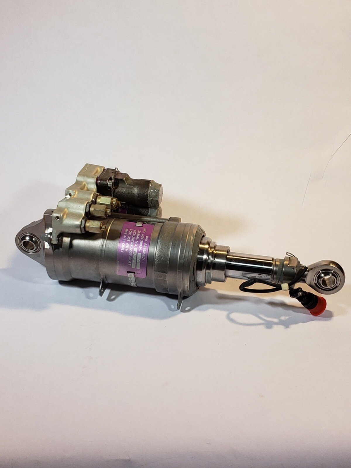 ACTUATOR ASSY SLAT 65C38059 -12 BMS 3-11 AIRCRAFT
