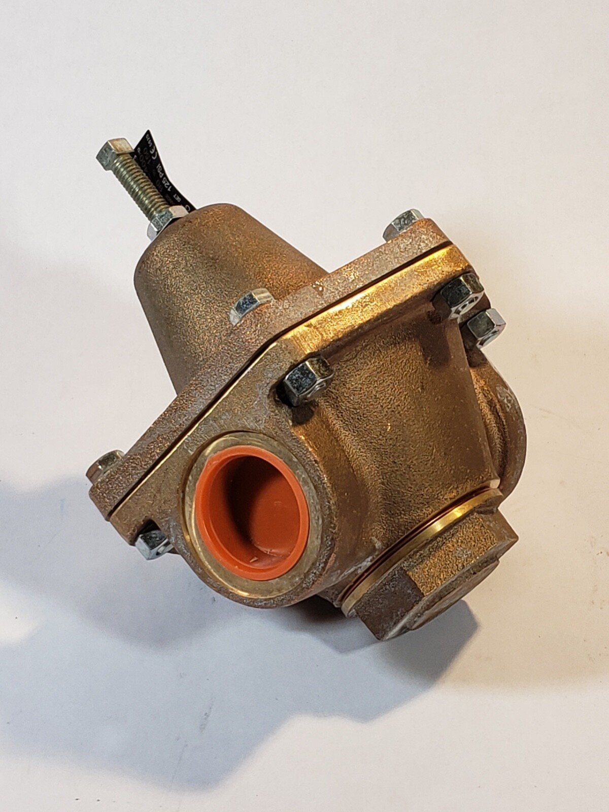 PRESSURE REGULATING CASH VALVE BRONZE 1 1/2 " WATER/AIR 20304-0125 90/150 NEW