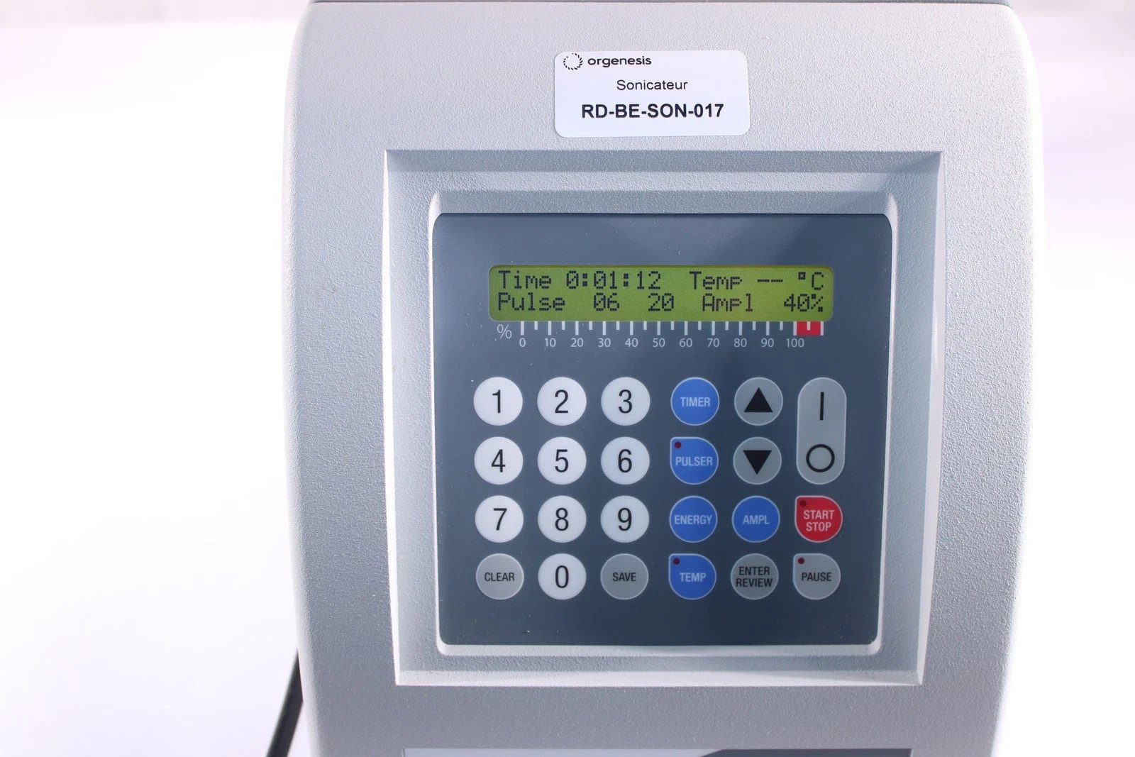 SONICS Vibra-Cell VCX750 Ultrasonic Liquid Processor withSound Abating Enclosure