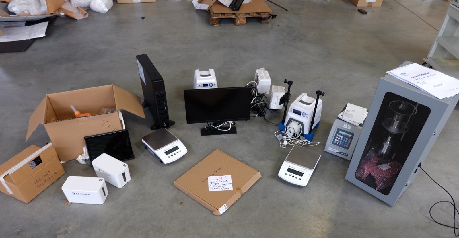 Repligen KrosFlo KR2i TFF + Sonics Vibra-Cell VCX750 Lab System Tested